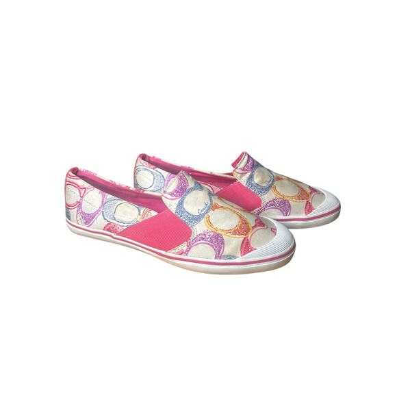 Coach Kaycee multicolor slip on 8.5 great shape! - Picture 1 of 4